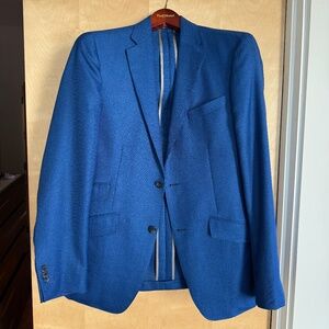 Blue Paul Stuart Blazer - size 40 Tall/Long